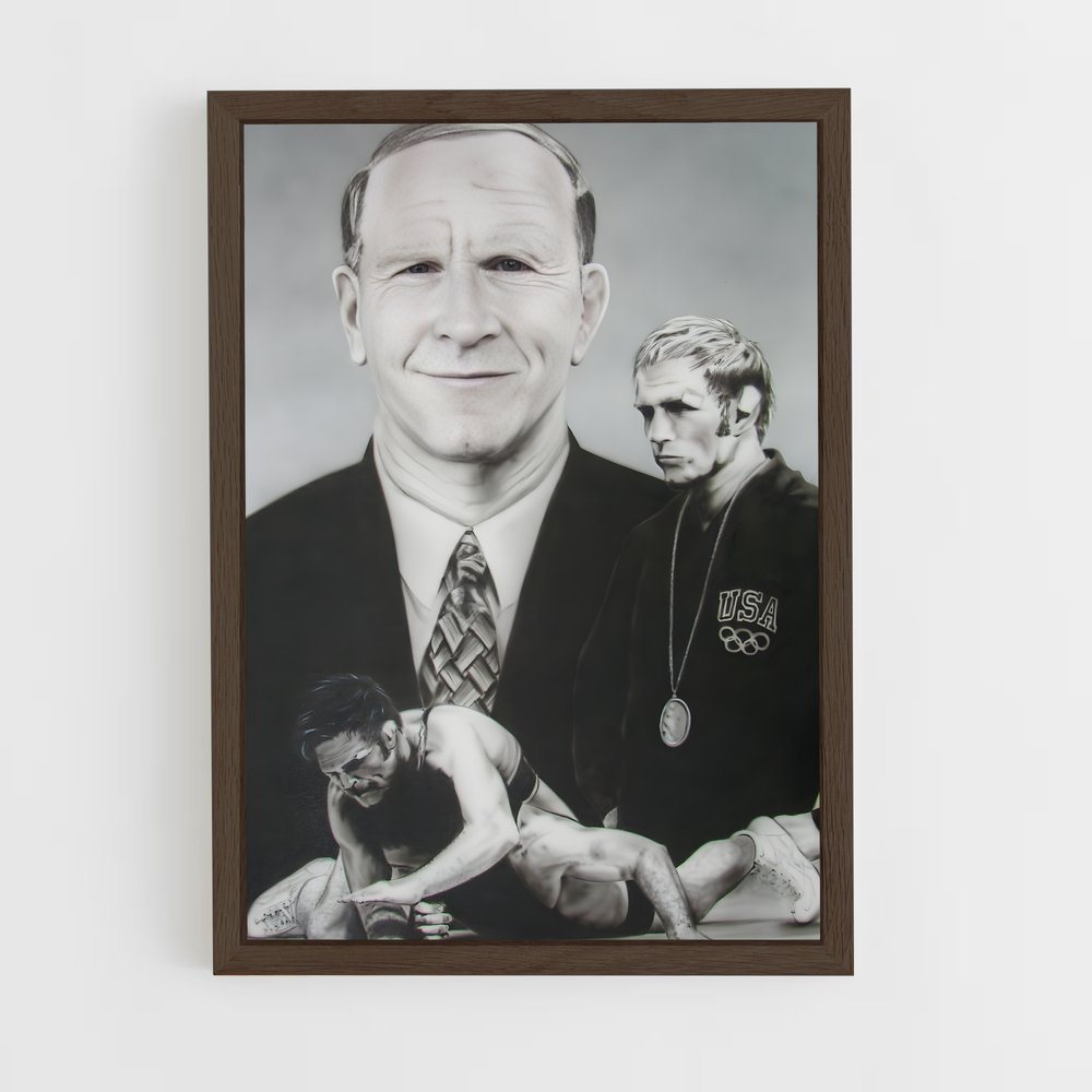 Poster Dan gable – affiche Lutte (vue 5)